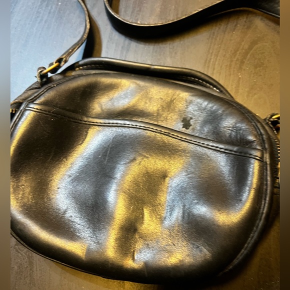 Vintage Black Coach Shoulder Bag - Picture 2 of 8